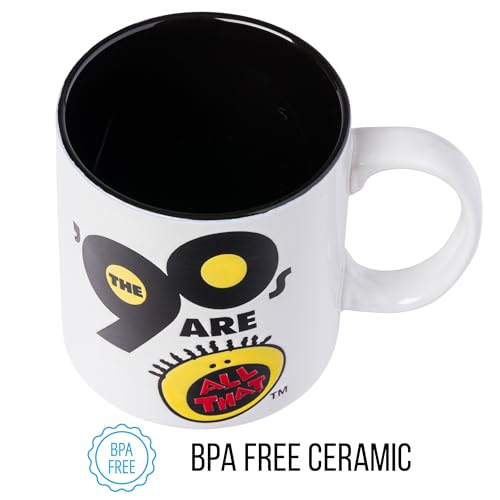 Taza de cerámica Silver Buffalo logo The ‘90s 20 oz miniatura 6