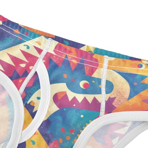 KLL Dino Pattern Baby Boys Soft Briefs Breathable Children Panties4