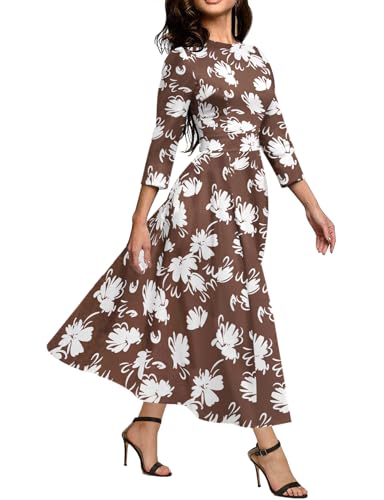 Image of Simple Flavor Women's Vintage Dress Sleeveless O-Neck Party Cocktail Dress