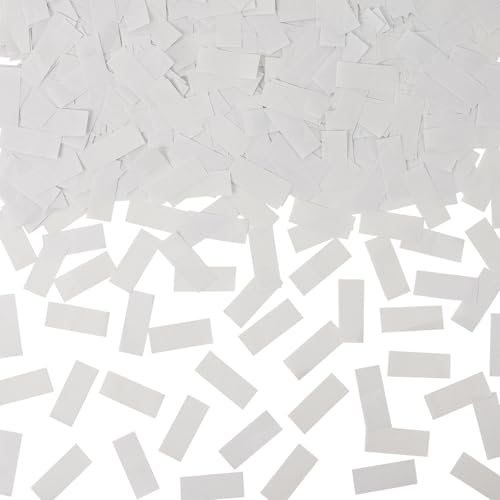 1.2LBS Confetti LUMAFIZZ White Biodegradable Party Confetti