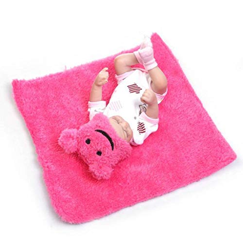 Muñeca Reborn Silicona 26 cm Realista TERABITHIA miniatura 2