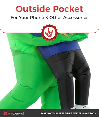 Disfraz Inflable de Alien para Niños 4-6 Años miniatura 2