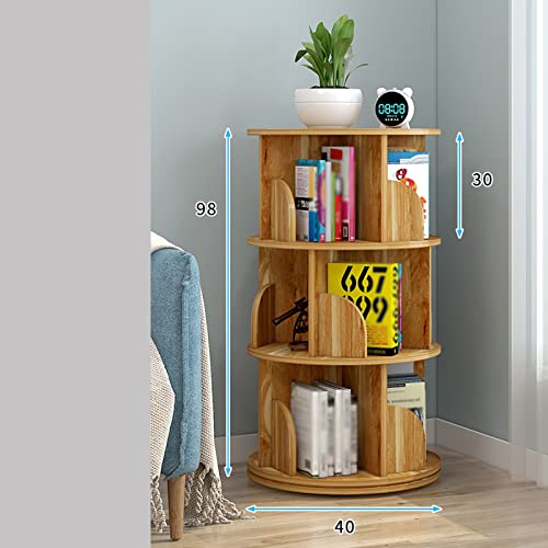 Étagère livres bébé pivotante 360° pour optimiser l'espace