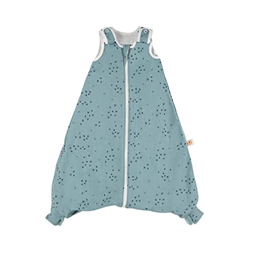 Ergobaby Saco de Dormir Bebe 18-36 Meses Algodón, On The Move - Hugs and Kisses, TOG.0.5, SLBLGHUGS5