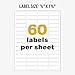 Avery UltraDuty GHS Chemical Labels for Laser Printers, Waterproof, UV Resistant, 0.5 x 1.75, Pack of 1,500 (60518)