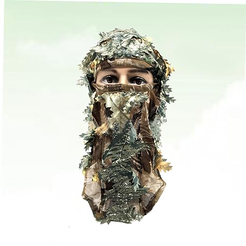 CLISPEED Mascarar 3 Pecas Máscara De Camuflagem Máscara De Peru Máscara De Caça Peru Máscara Facial