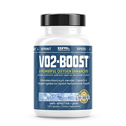 VO2-Boost Natural Endurance and Oxygen Supplement Performance Enhancer to Increase VO2 max w/ Rhodiola Rosea, B12, and Alpha Lipoic Acid (120 Capsules) (30 Day Supply)