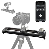 Toprig S60 Camera Slider by Accsoon Adjustable 24''/60cm Motorized with Full Button Control 120° Panoramic Shooting Support APP horizontally Camera Slider Support IME Lapse Photography(S60)