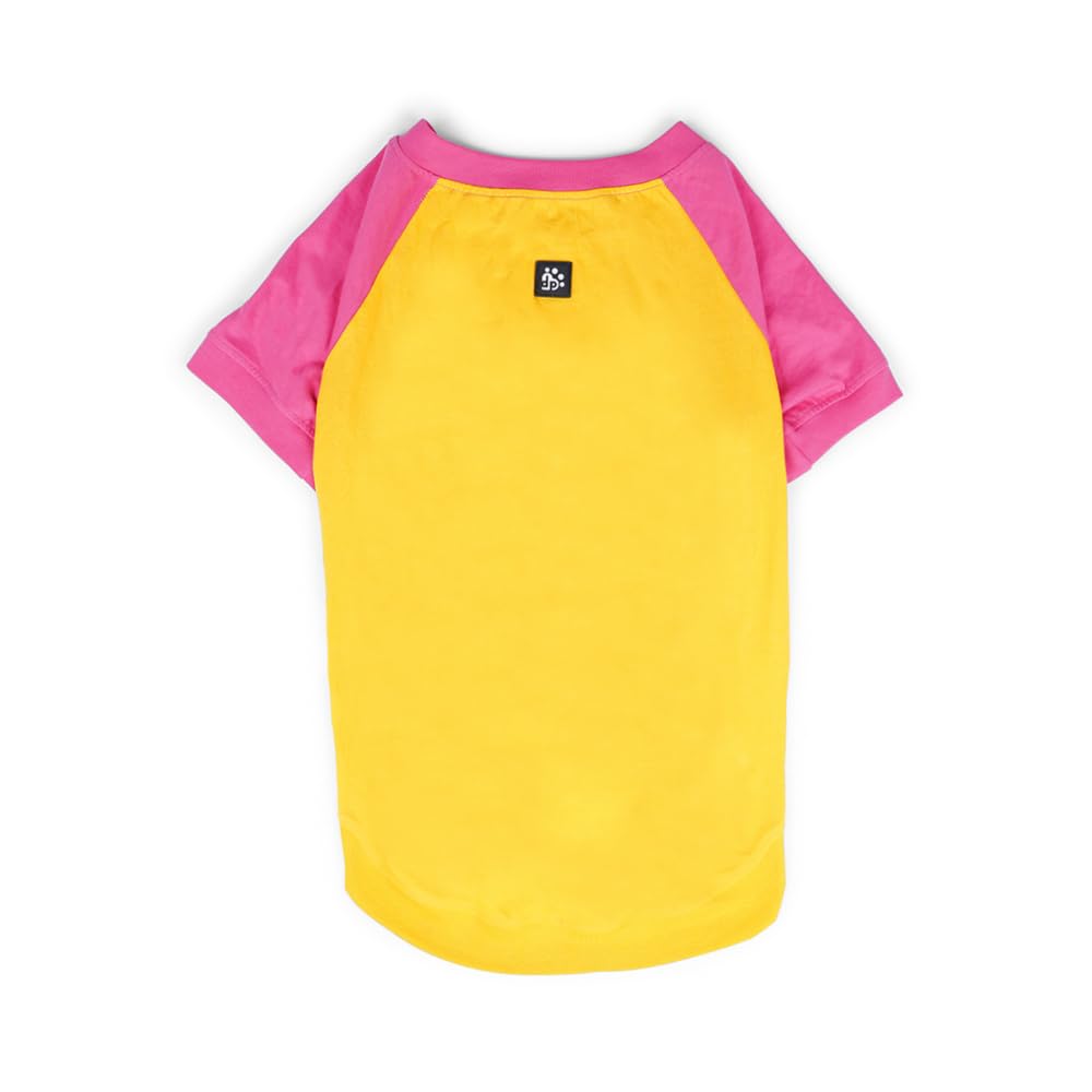 Dear Pet Yellow & Pink Dog T-Shirt for All Life Stages (XL) (B09JG2F1CW) Amazon Price History, Amazon Price Tracker