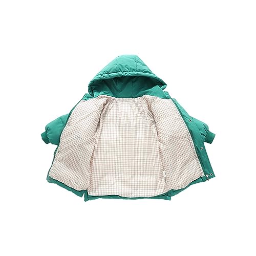 Little Girls Winter Warm Hooded Long Down Jacket Lightweight Windproof Puffer Outerwear Coat3