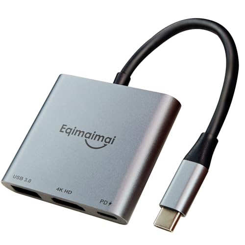 Image of USB C to HDMI Multi-Port Adapter(4K@120HZ) with 100w PD,USBC Laptop Docking Station for Monitor Extension Display, USB-C to USB-A 3.2 Converter 10Gbps,4K HDMI 2.1 Hub for Mac /iPad pro /MacBook /Laptops