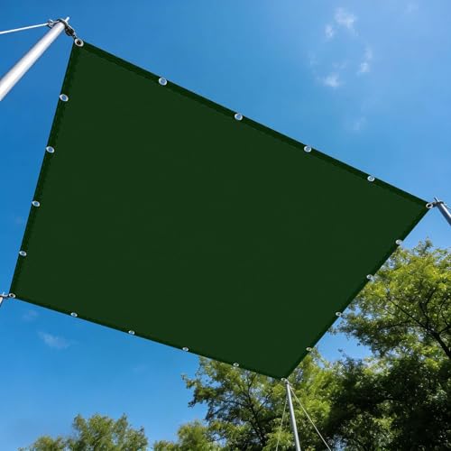 Voile d'ombrage rectangulaire 2.5 x 3 m sans poche d'eau pour ombrager un patio
