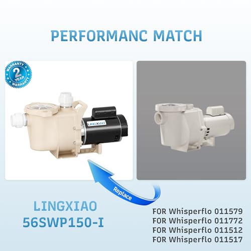 Image of 1.5 HP Pool Pump Inground 6815GPH High Flow Self-Priming 115V /230V