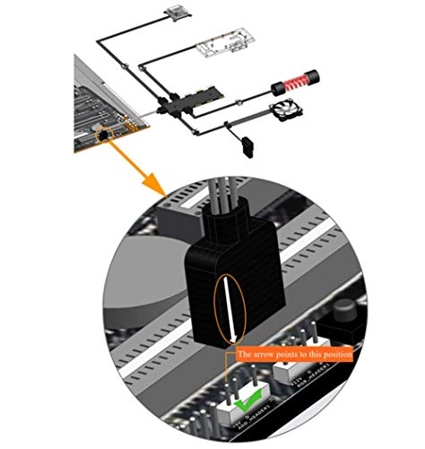 NMD&LR Computer Motherboard Extension Cable, RGB Interface Extension Cable - Image 2