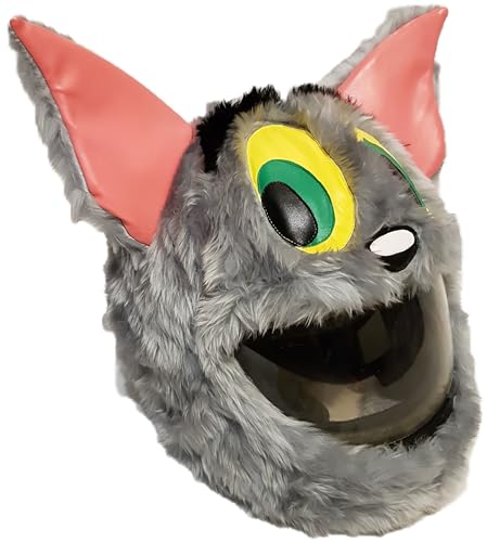 FunnyRiders Motorradhelm Überzug Plüsch Helmüberzug Motorrad -...