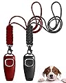 TODREMOU Dog Whistle Recall Training 2 Pack-Professional High Pitch-Can Be Heard By Human Ears (Red)