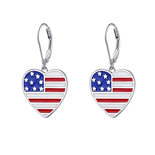 Sterling Silver Heart Stud Earrings
