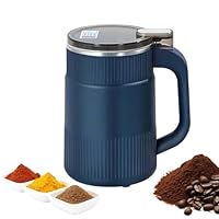 Yolispa Kaffeemühlen Elektrisch Gewürz und Kaffee Mühle, Multifunktional Coffee grinder Zertrümmerung Maschin, Haushalt Kleine Pulvermahlmaschine für Kaffeebohnen, Nüssen, Gewürzen und Körnern
