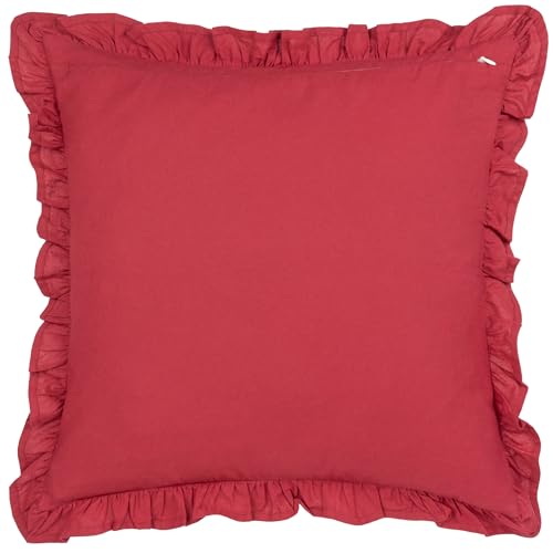 Coussin floral garni coton polyester deco canape lit Paoletti Haven - 3