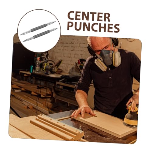 Poinçons centraux acier carbone double tête pour perforation bois - 6