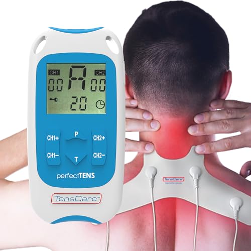 Perfect Tens TensCare appareil soulagement douleur cervicales TENS EMS réutilisables