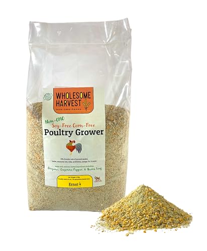 WHOLESOME HARVEST Non-GMO Soy-Free Corn-Free Poultry Grower 10 lb