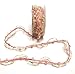 Produktbild Mabella Schleifenband 10m x 25mm Rosa - Creme DEKOLITZE Dekoband SCHMUCKBAND Zierband [9079]