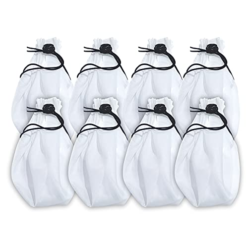 Kit 8 Coador de Voal para Leite Vegetal Suco Verdes Detox e Kefir