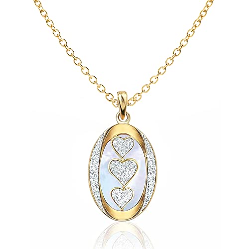 The Danbury Mint Diamond “I Love You” Personalized Pendant Necklace - Personalized Jewelry Gift For Her #5238-009 #TOP1