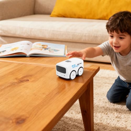 Autobús interactivo infantil con música y luces LED para jugar en casa 4