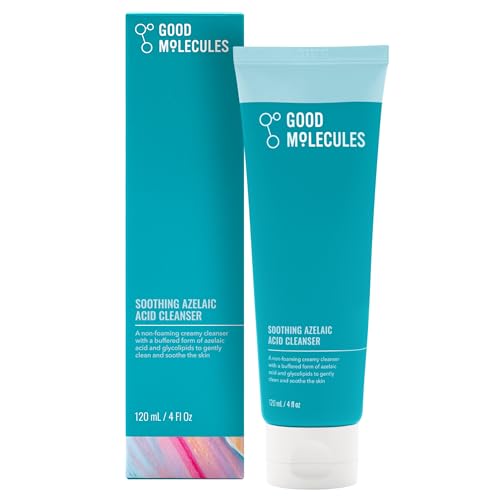 Good Molecules Soothing Azelaic Acid Cleanser – Gentle Creamy Non...