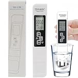 T/DS Meter Dig/ital Water Tester,3-in-1 Water Quality Tester,Fast Detection Water Testing Kit for Household Drin/king Water,Fish Tank and Pool,Portable Testing Kits with LCD Display,Accurate,Precise