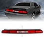 AmeriLite for 2008-2014 Dodge Challenger Coupe Red LED Tube Tail lights Brake Rear Lamp Set - Passenger and Driver Side