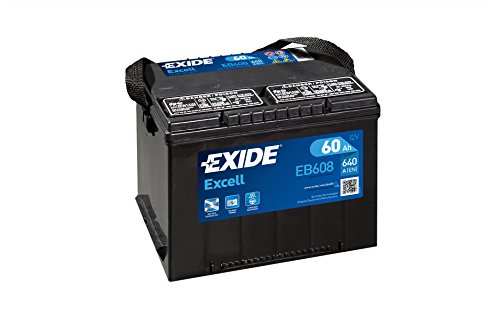 Exide Excell EB608 - Batteria per auto G75se, 60