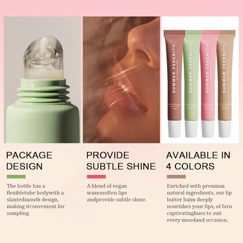 Summer Ferenity Lip Butter Balm Vanilla 4-Pack — view 5