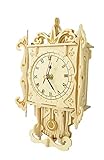 ETNA Iława Uhr Typ 4 3D Holzbausatz Holz Wecker Steckpuzzle Holzpuzzle F004