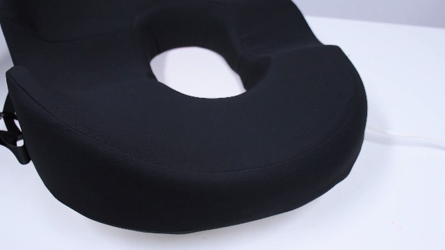 Coussin Anti-douleur Coccyx Forme Donut – Soulage Sciatique, Hémorroïdes, Grossesse – Assise Ergonomique (40x40 Cm) Avec Velours Doux