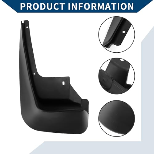 Image of Mud Flaps Splash Guards W /Mount Accessories for BMW 7 Series 2010-2016 Front and Rear Mud Guards 1 Set