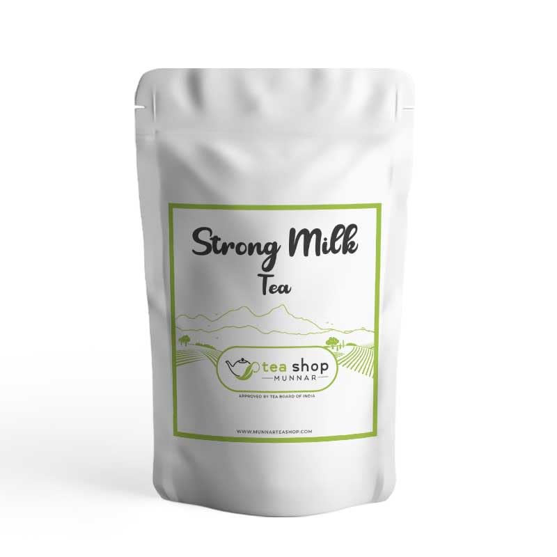 Strong Milk Tea - Classic CTC Tea From Munnar, Kerala - Rich & Flavourful - Best For Masala Chai - Direct Factory Fresh - 200 Grams