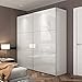 Shiny White Wallpaper peel and Stick Wallpaper Glossy Self Adhesive Removable Wall paper,15.8