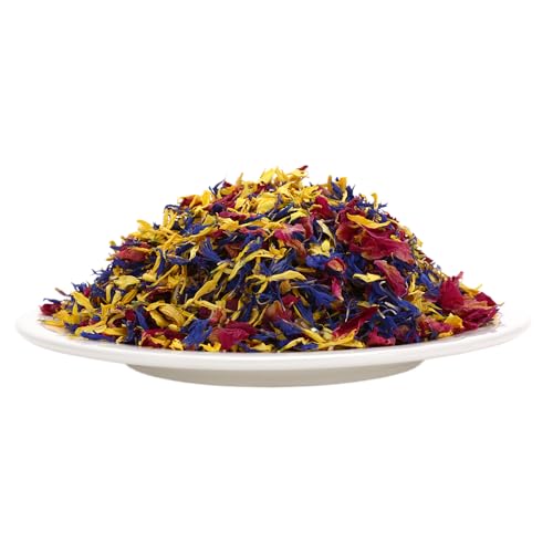 Mezcla de pétalos secos natural para manualidades 38g miniatura 4