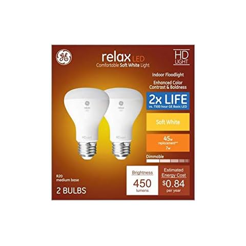Bombillas LED GE Relax Regulable Blanco 2 Unidades Cover
