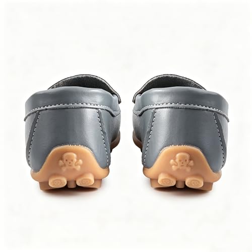 Image of Boys Girls Loafers Dress Flats Slip-On Oxford Casual Moccasins School Walking Boat Shoes(Toddler /Little Kid /Big Kid)