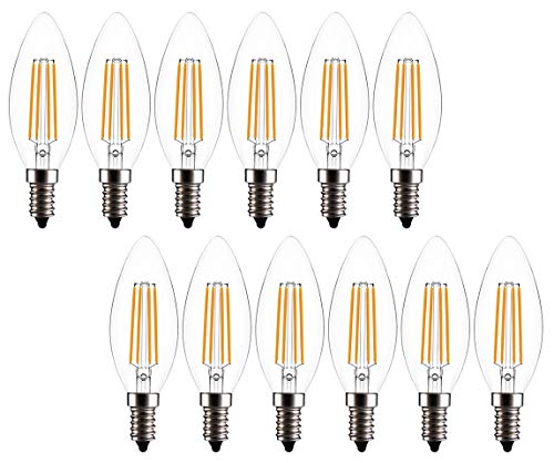 Bulbright 12 Pezzi lampadine a filamento LED