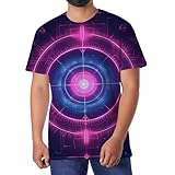 Ce t-shirt à manches courtes pour homme dispose d'un col rond avec un tissu élastique qui absorbe l'humidité et la sueur, offrant un toucher doux et confortable. Il est simple, tendance, polyvalent, ne se décolore pas facilement et durable. Le porter peut vous rendre plus tendance et tendance.