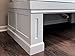 The Elevation Pedestal |Furniture Quality Washer Dryer Pedestals| Handmade in USA| Zero Assembly| Fits All Machines, Samsung,LG,GE etc| Heavy-Duty Wood, Beauty & Storage