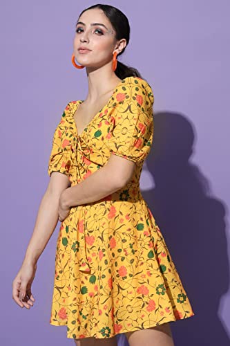 Image of SHOPPING QUEEN Women's Viscose Skater Dress