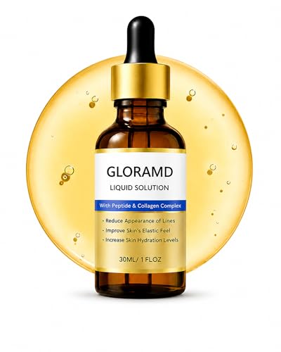 Gloramd Face Lift Serum Collagen Oil for Skin and Face Formulated with 1% Peptides and 3% Collagen It Combats Aging Reduces Wrinkles And Provides Deep Hydrationsuitable for All Skin Types