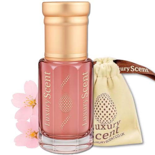 Roll On Perfume Oil Cherry Blossom 6ml – Alcohol Free Arabian Attar, Fruity Floral Long Lasting Perfume for Women, Travel Size Vegan and Cruelty Free Arabic Inspired Fragrance Roll On Perfume Oil Cherry Blossom 6ml – Alcohol Free Arabian Attar, Fruity Floral Long Lasting Perfume for Women, Travel Size Vegan and Cruelty Free Arabic Inspired Fragrance