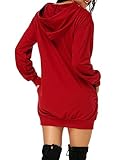 Hoodiekleider mit kapuze, Elegantes und Fashion Design,sehr angenehme und warm zu tragen. Geeignet fuer Fruehling ,Herbst and wintrer